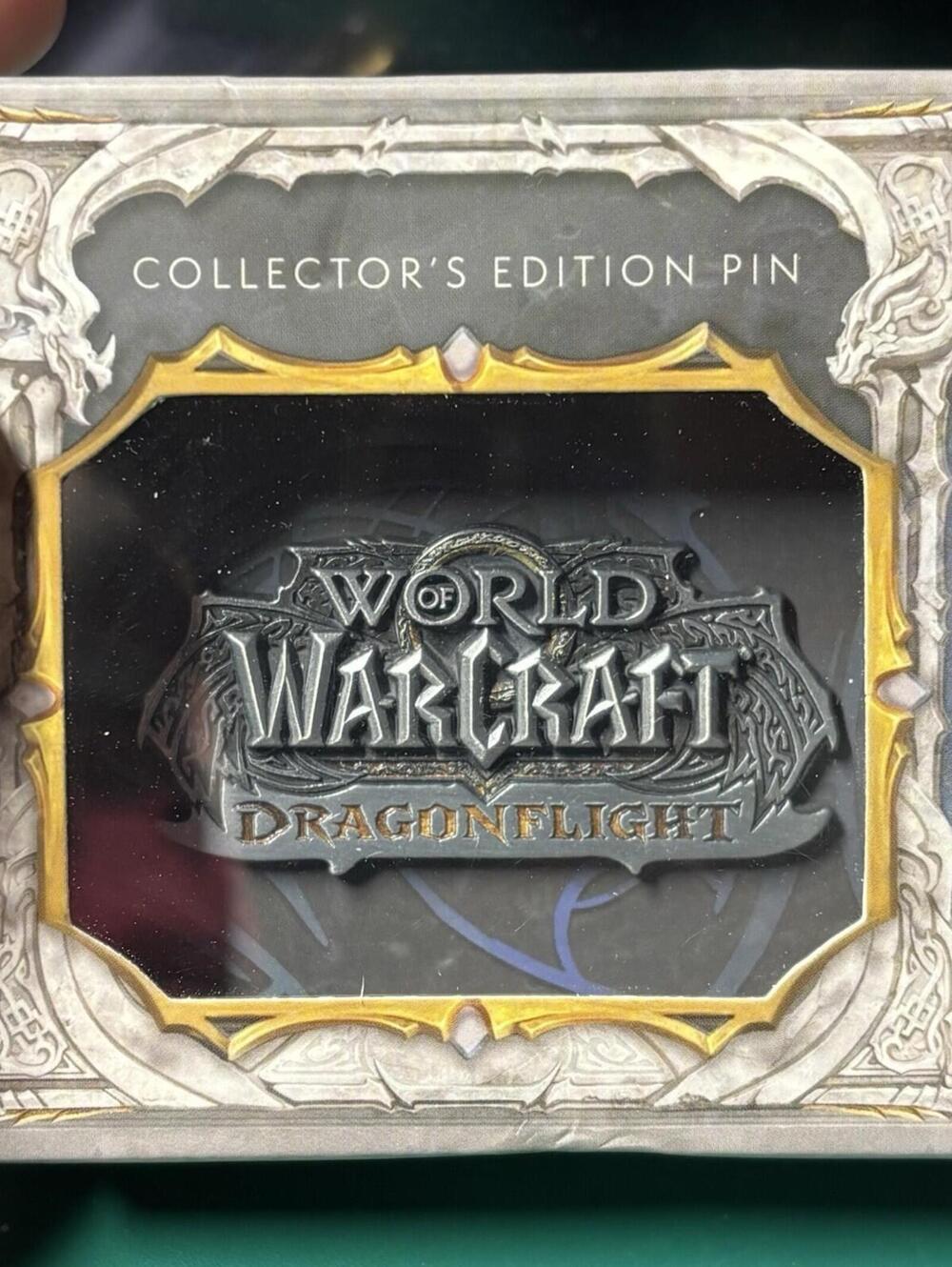 2022 WoW World Of Warcraft Collector's Edition Pin Dragonflight - Limited 1/2500